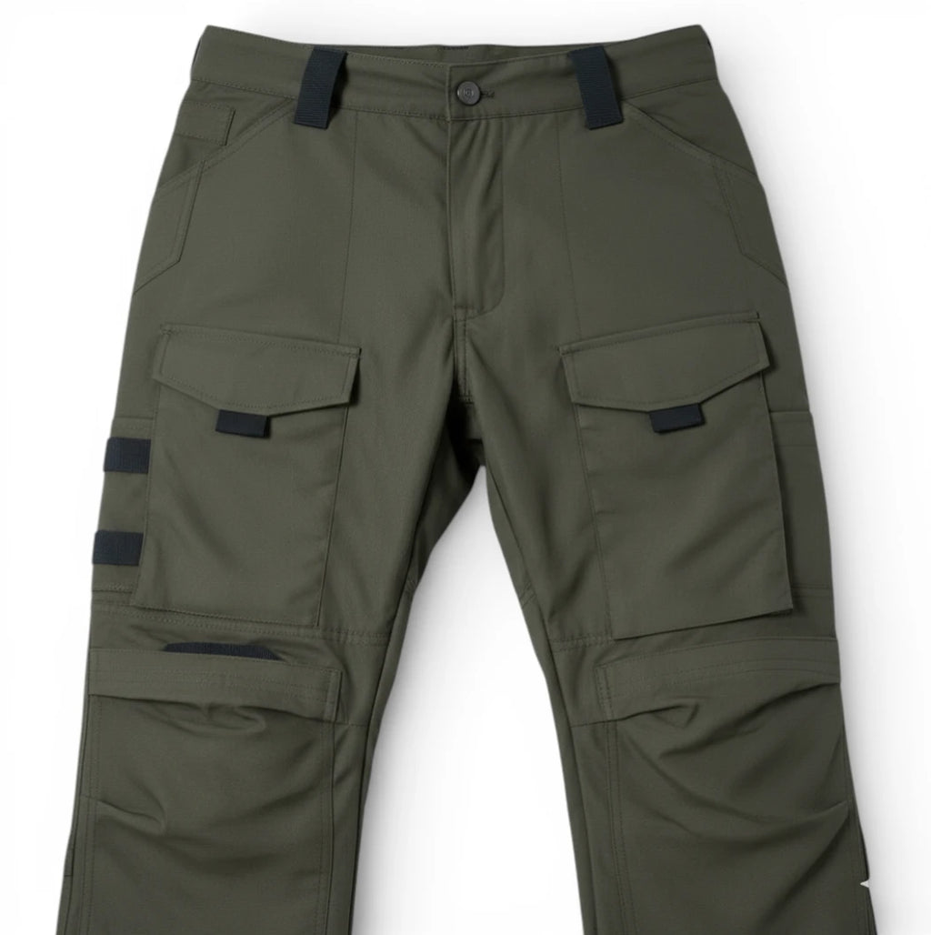 Pantalon de Travail Multi-Poches Vert Pour Homme - SafeGuard