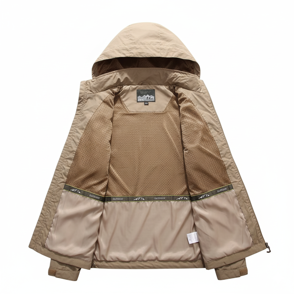 Veste De Travail Homme Imperméable Kaki  - ProShell