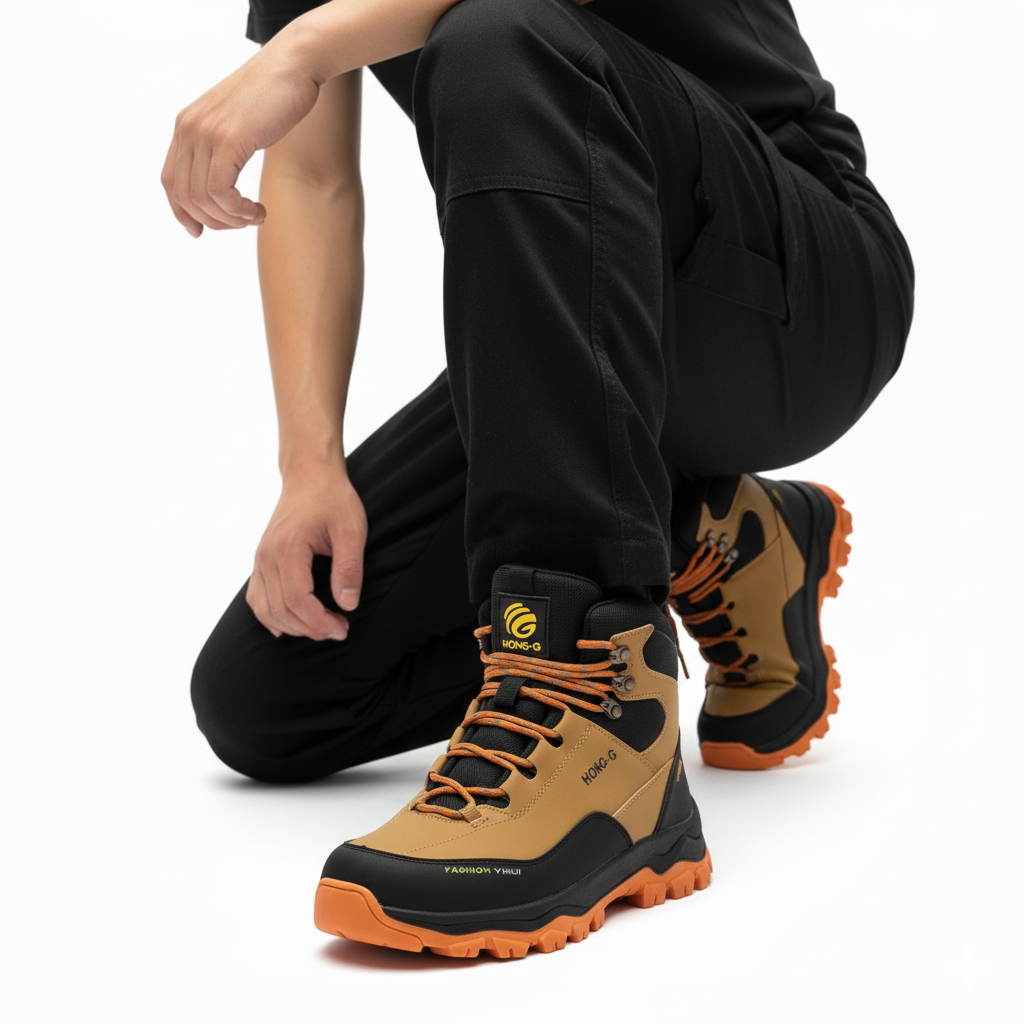 Chaussure De Sécurité Marron  Homme & Femme montante ⎯ CORTEX