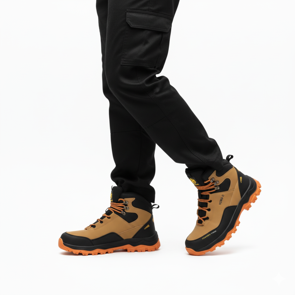Chaussure De Sécurité Marron  Homme & Femme montante ⎯ CORTEX