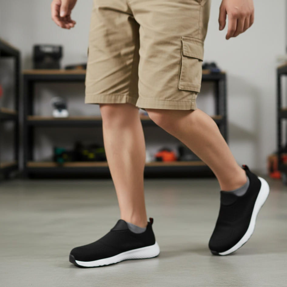 Chaussure De Sécurité Noire Homme et Femme Respirante - ARMOR