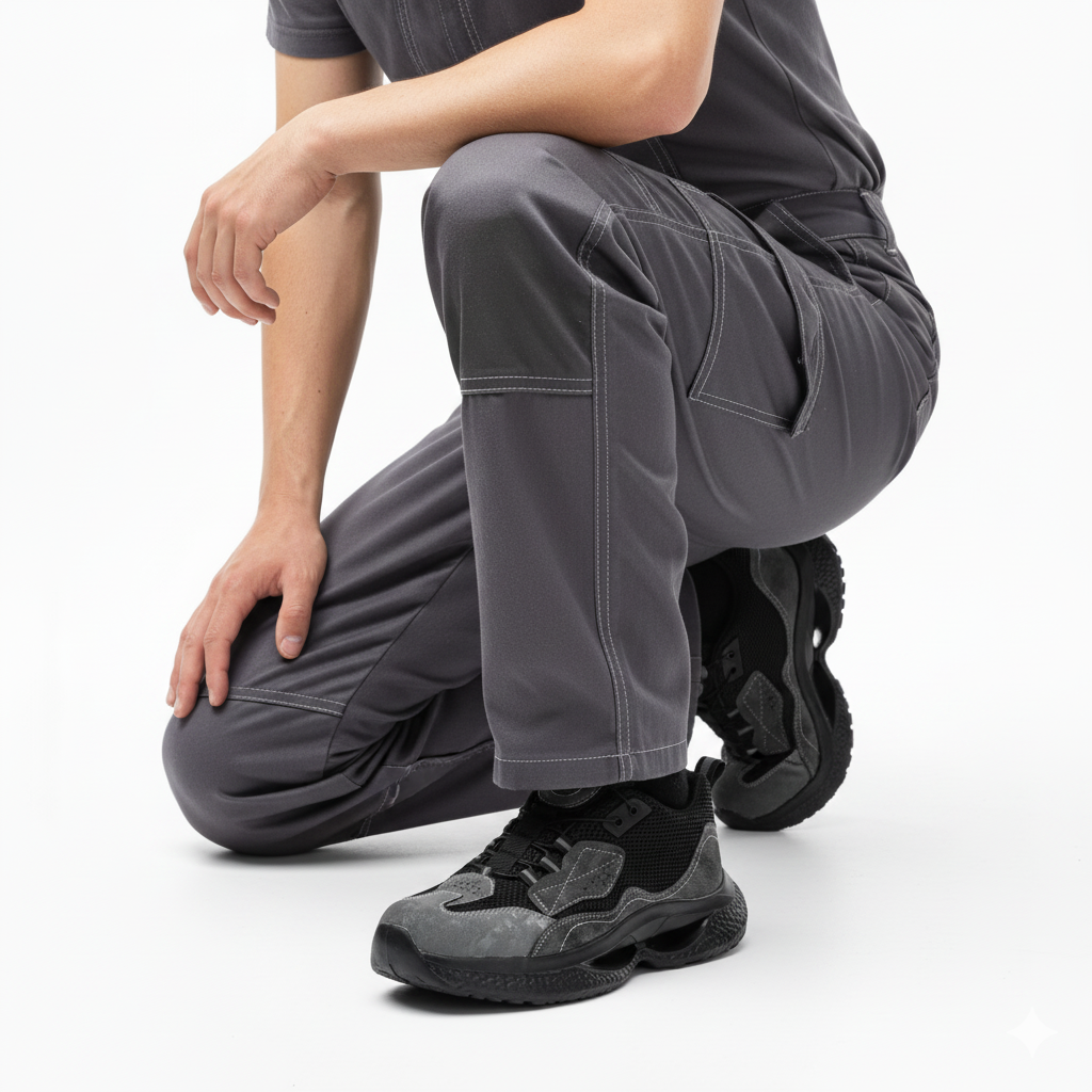 Chaussure De Sécurité Mixte homme & femme Grise - Athena