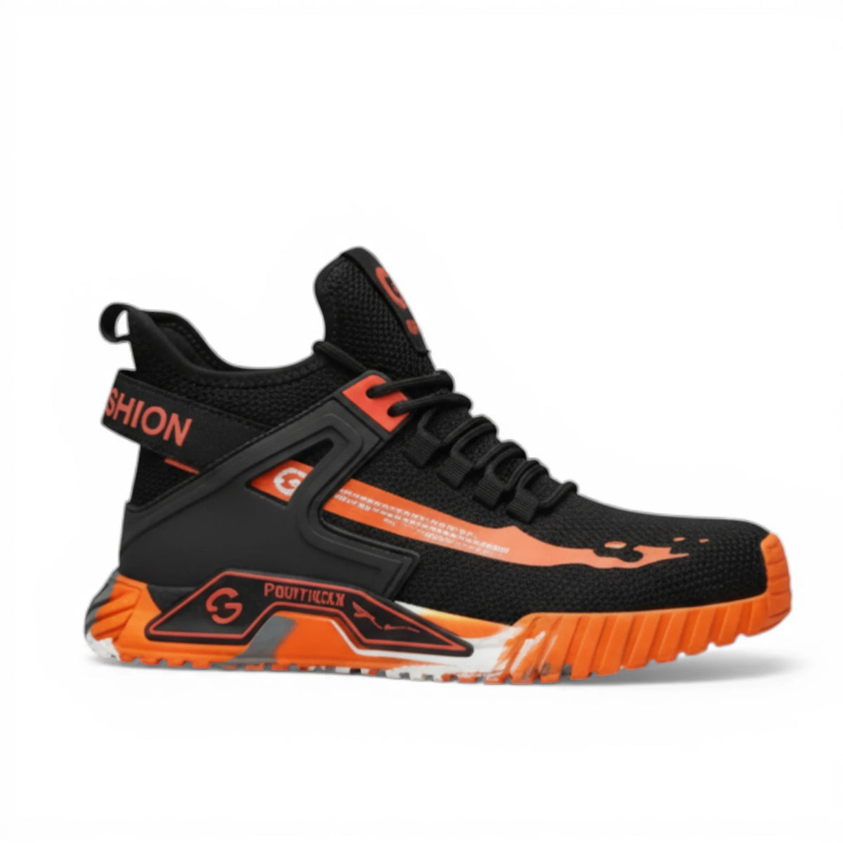 Chaussure De Sécurité Homme et Femme Orange et Noire - Vaporex