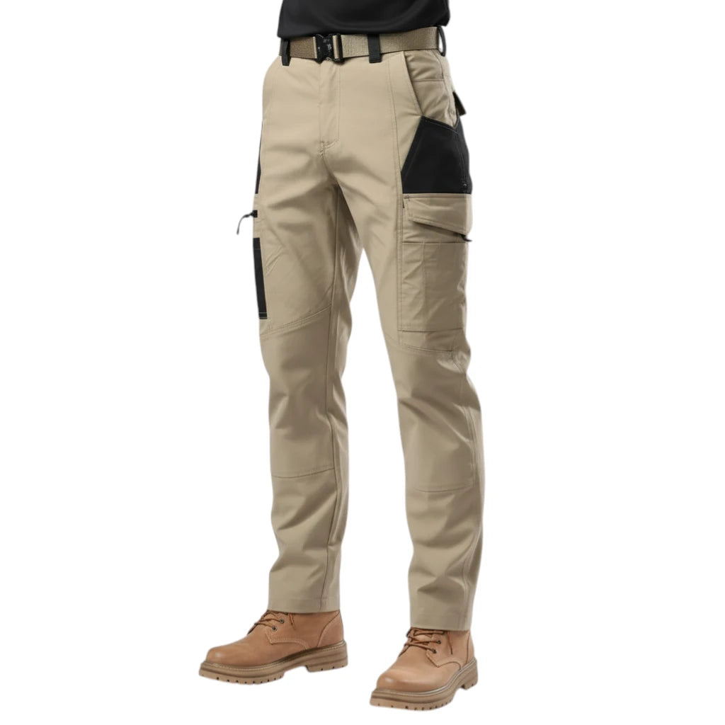 Pantalon de Travail pour Homme Kaki - TheWarrior