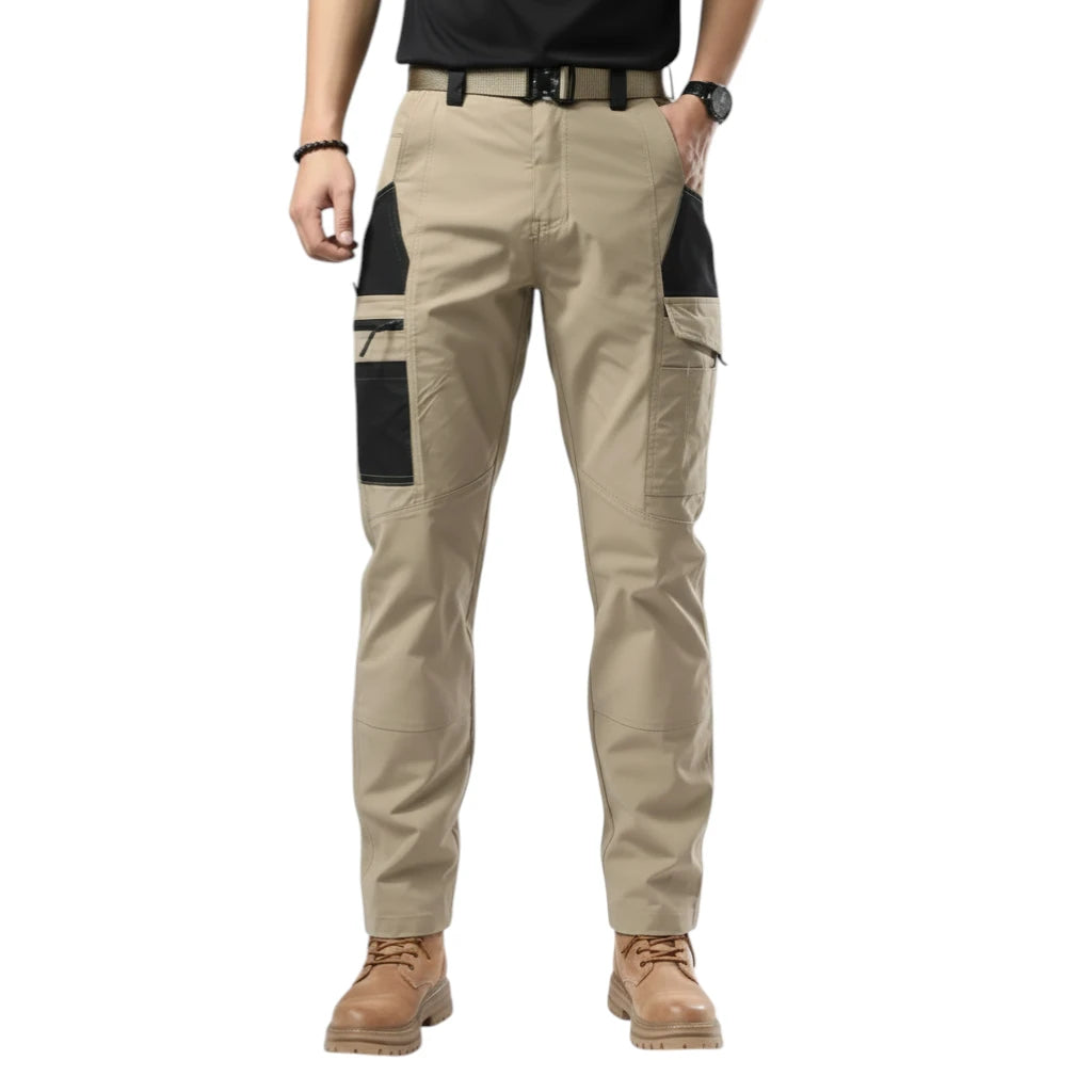 Pantalon de Travail pour Homme Kaki - TheWarrior