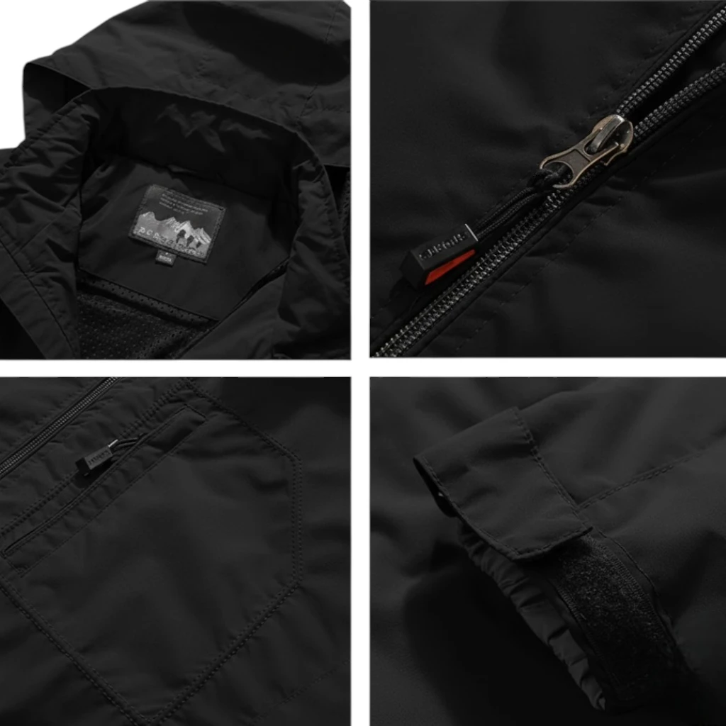 Veste De Travail Imperméable pour Homme Noire  - ProShell